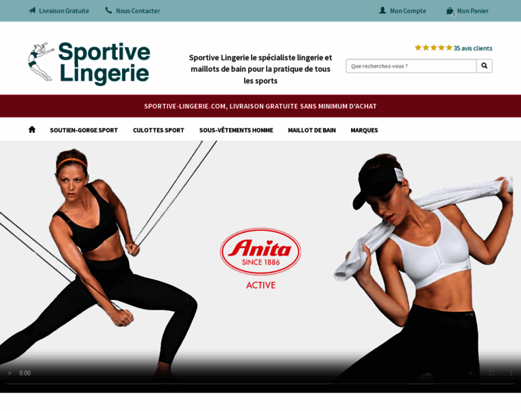 Sportive-lingerie.com thumbnail
