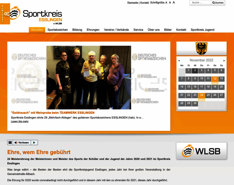 Sportkreis-esslingen.de thumbnail