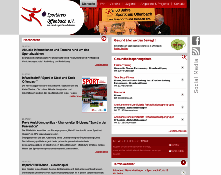Sportkreis-offenbach.de thumbnail