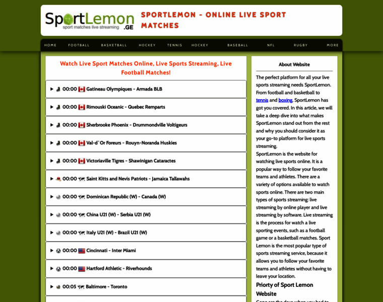 Sportlemon.info thumbnail