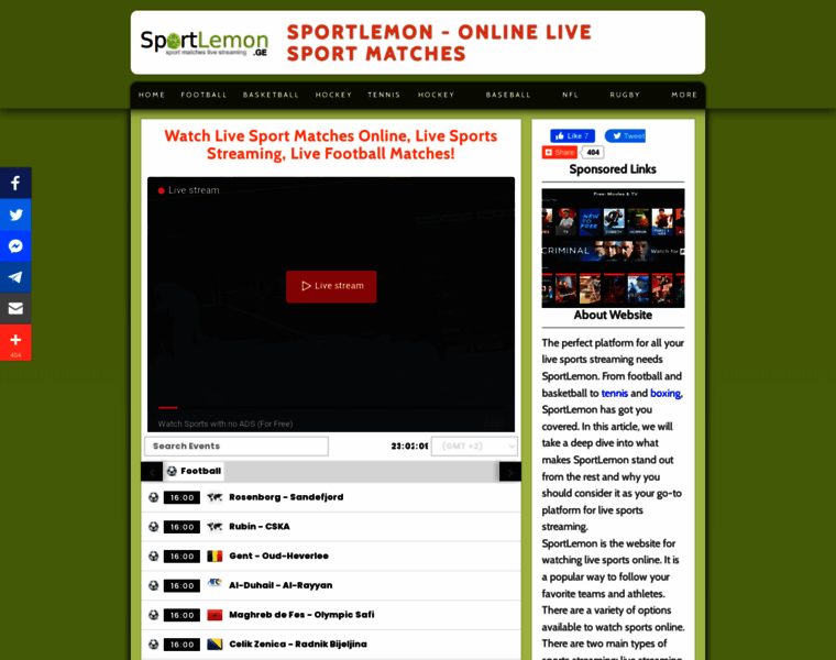 Sportlemon.us thumbnail