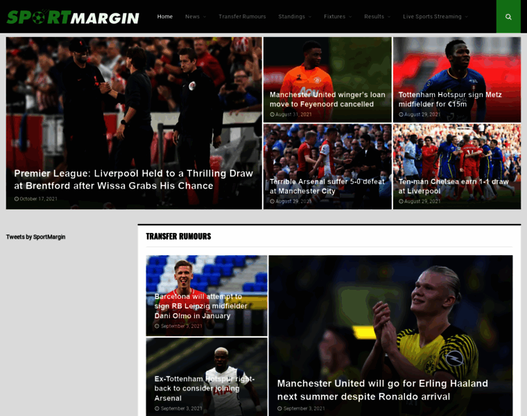 Sportmargin.com thumbnail