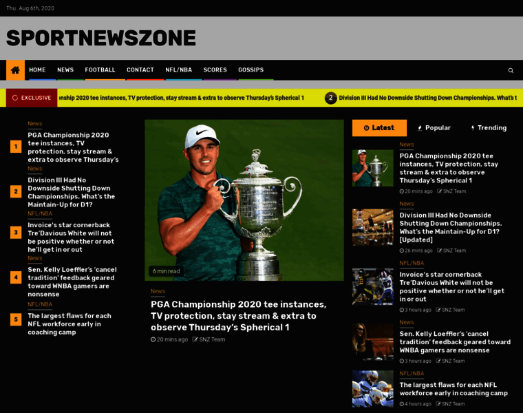 Sportnewszone.com thumbnail