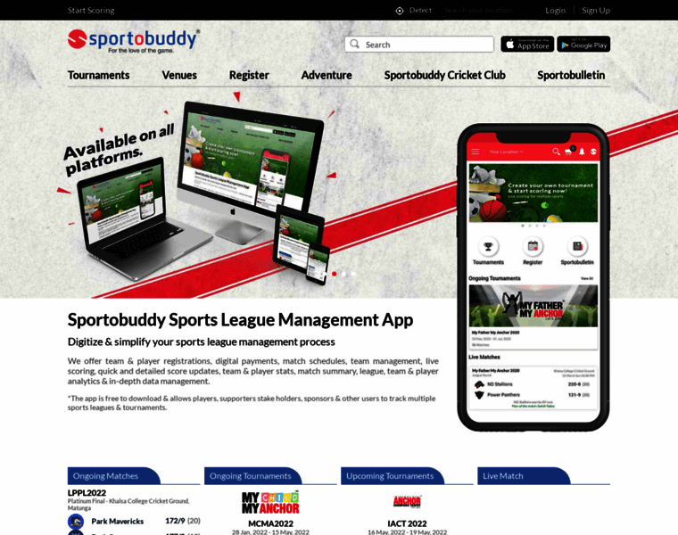 Sportobuddy.com thumbnail