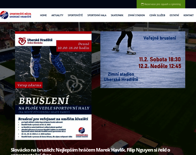 Sportoviste-uh.cz thumbnail