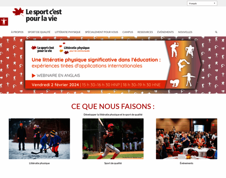 Sportpourlavie.ca thumbnail