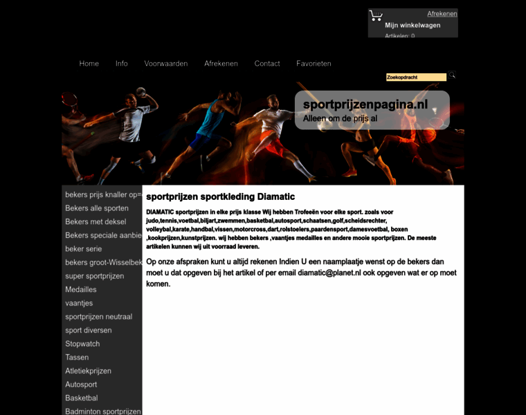 Sportprijzenpagina.nl thumbnail