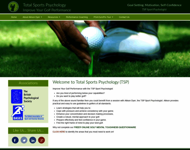 Sportpsychologist.org.uk thumbnail