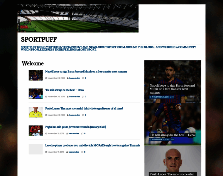 Sportpuff.com thumbnail