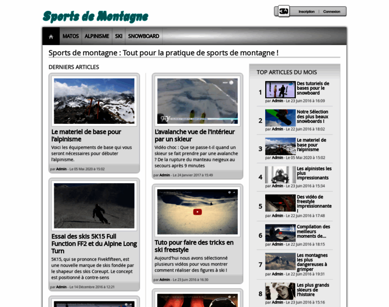 Sports-de-montagne.com thumbnail
