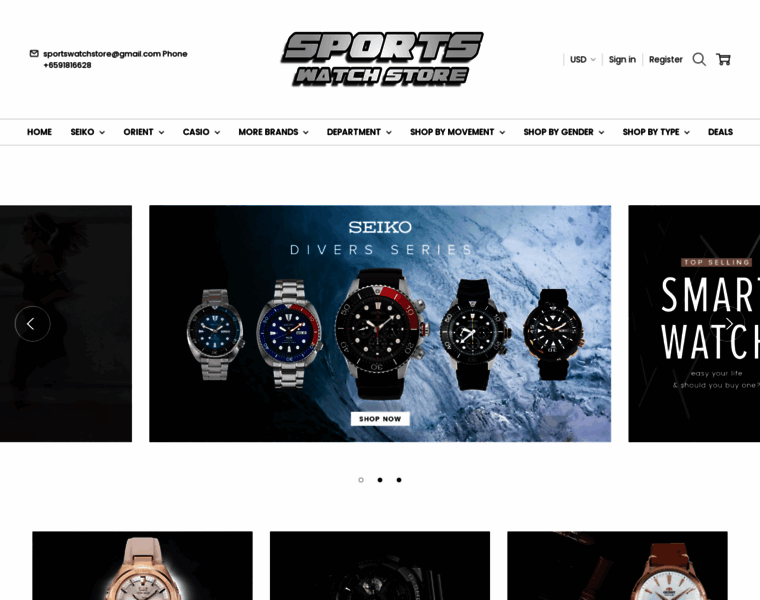 Sports-watch-store.com thumbnail