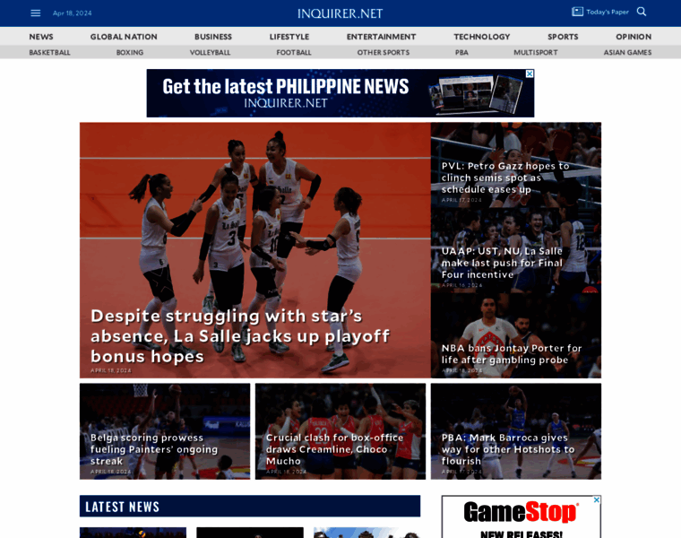 Sports.inquirer.net thumbnail