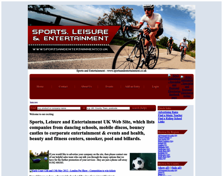 Sportsandentertainment.co.uk thumbnail
