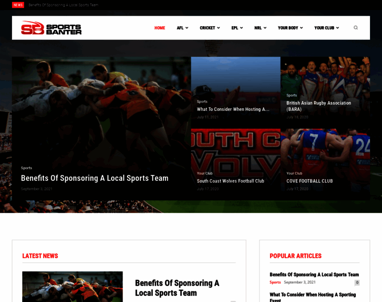Sportsbanter.com.au thumbnail