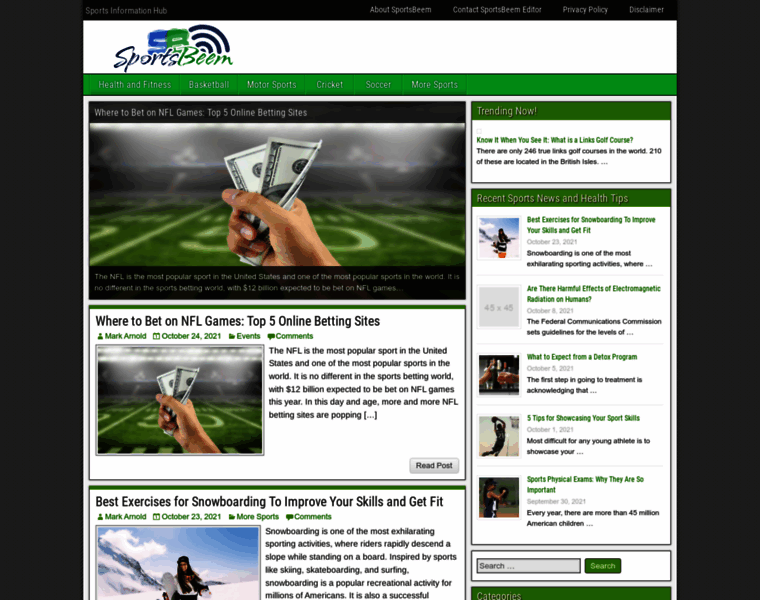 Sportsbeem.com thumbnail