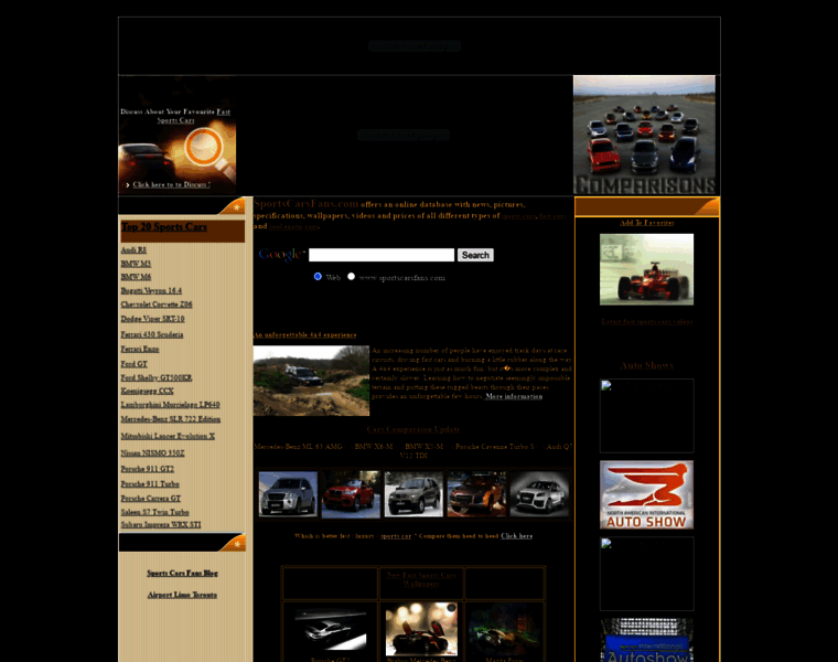 Sportscarsfans.com thumbnail