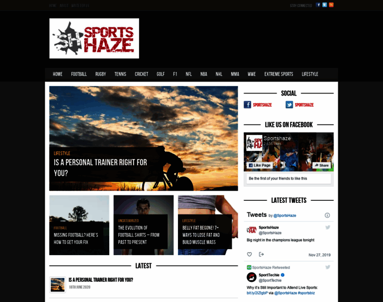 Sportshaze.com thumbnail