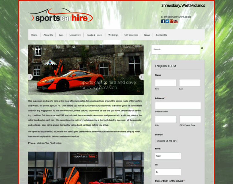 Sportshire.co.uk thumbnail
