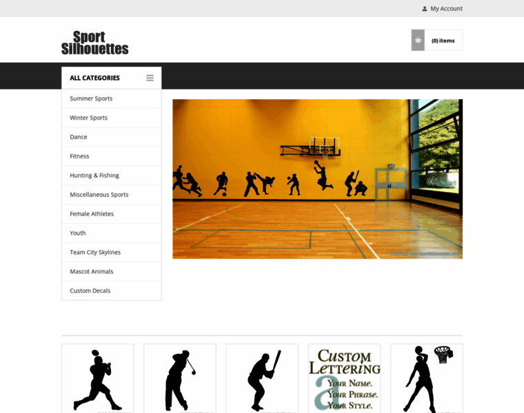 Sportsilhouettes.com thumbnail