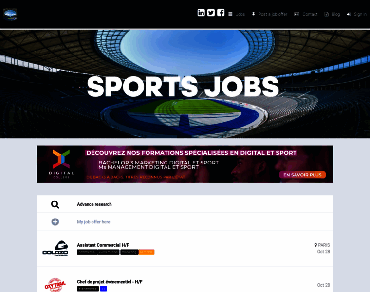 Sportsjobs.fr thumbnail
