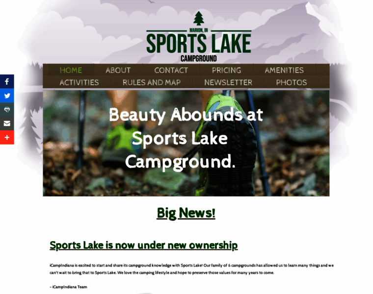Sportslakecampground.com thumbnail