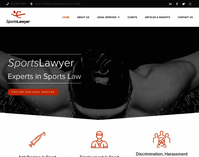Sportslawyer.com.au thumbnail
