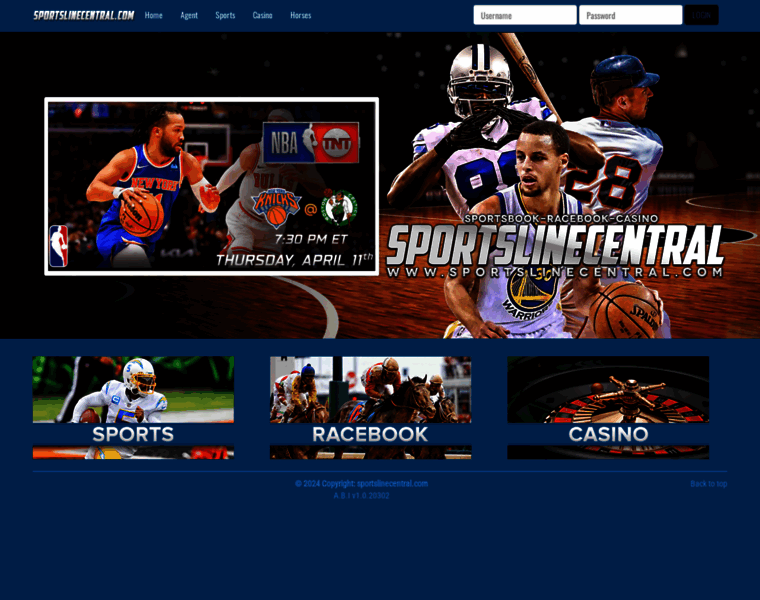 Sportslinecentral.com thumbnail