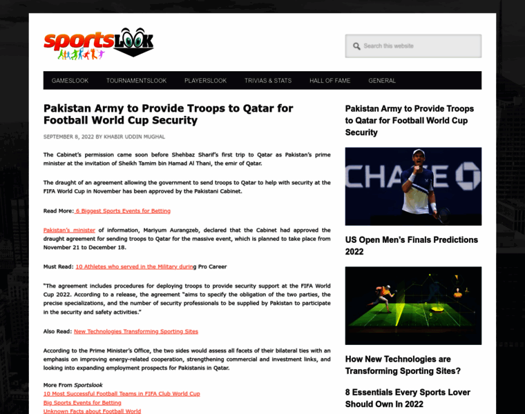 Sportslook.net thumbnail