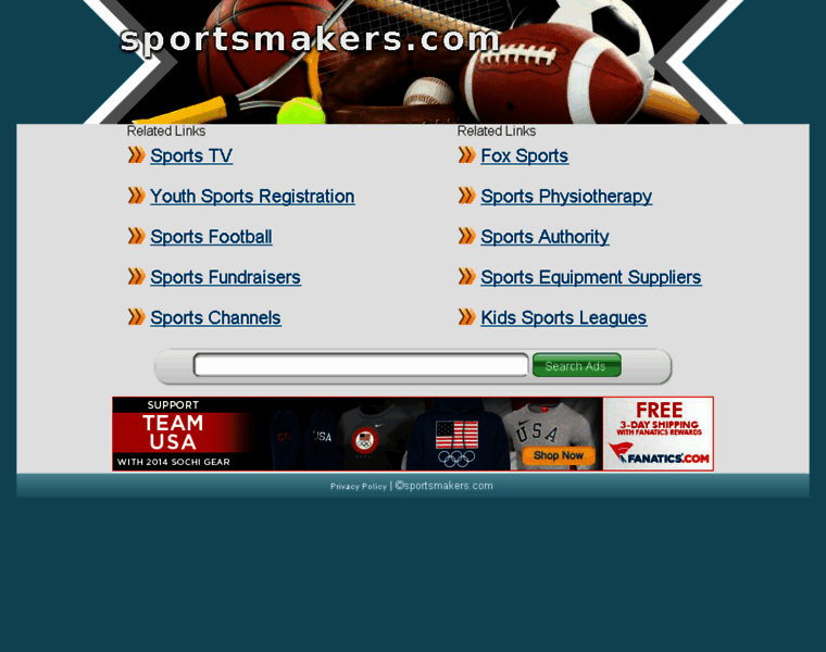 Sportsmakers.com thumbnail