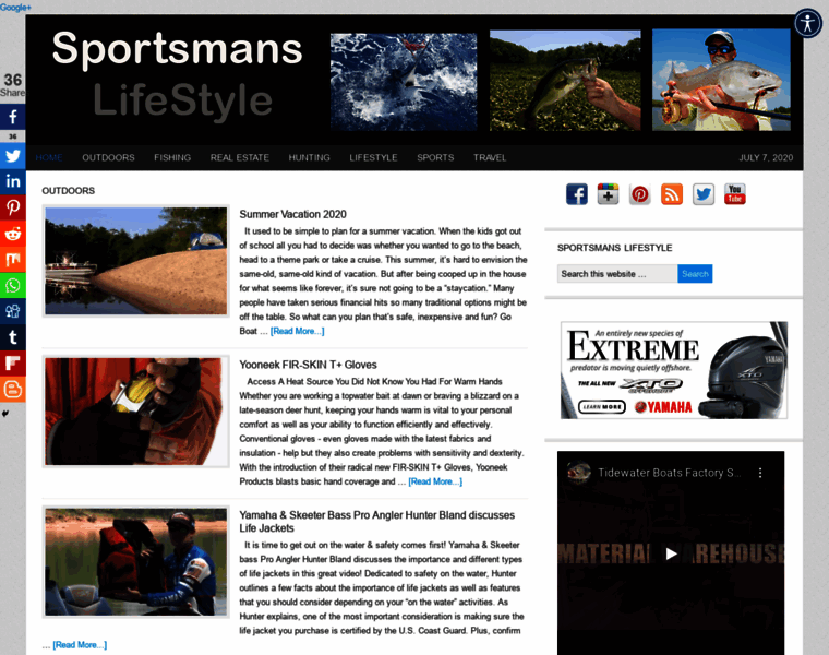 Sportsmanslifestyle.com thumbnail