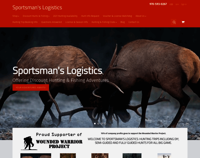 Sportsmanslogistics.com thumbnail