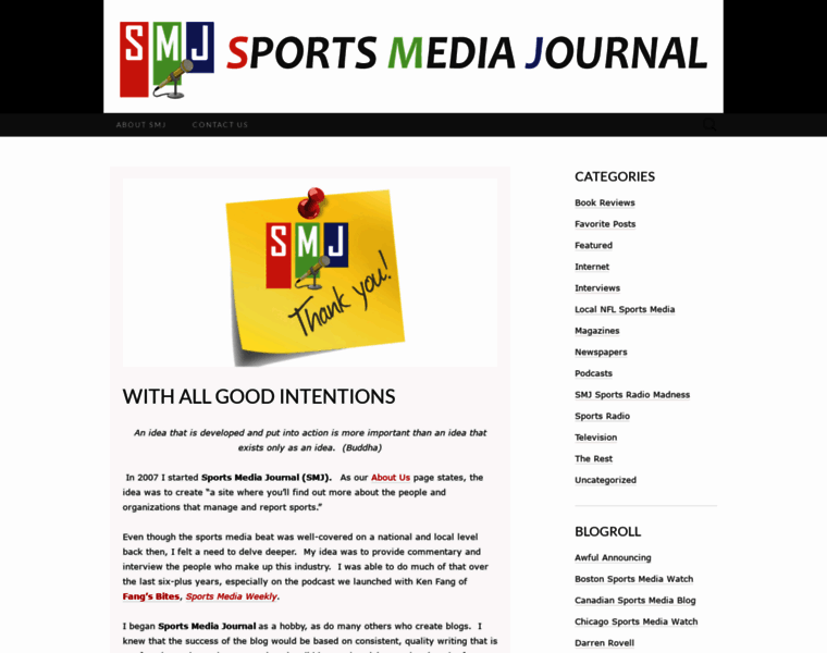 Sportsmediajournal.com thumbnail