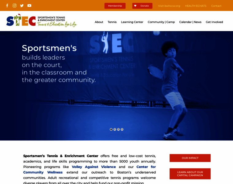 Sportsmenstennis.org thumbnail