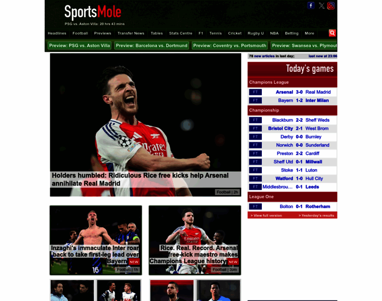 Sportsmole.co thumbnail Sportsmole.co thumbnail