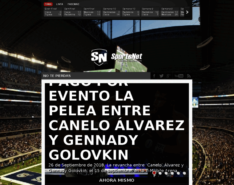 Sportsnet.com.mx thumbnail