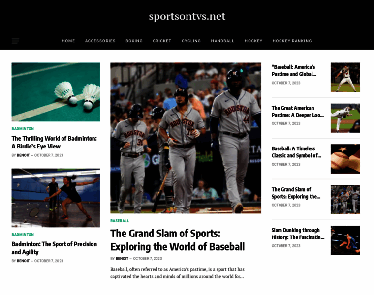 Sportsontvs.net thumbnail