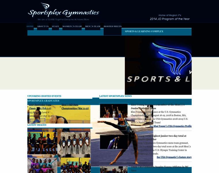 Sportsplexgymnastics.com thumbnail