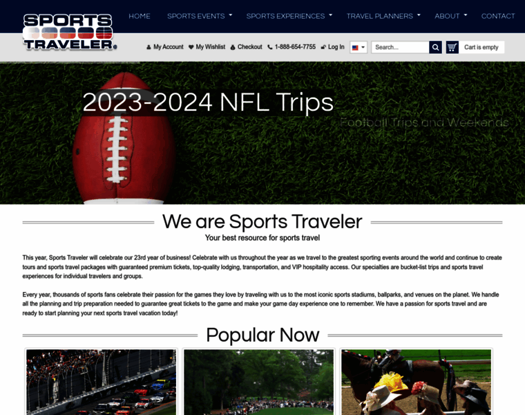 Sportstraveler.com thumbnail