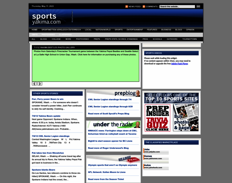 Sportsyakima.com thumbnail