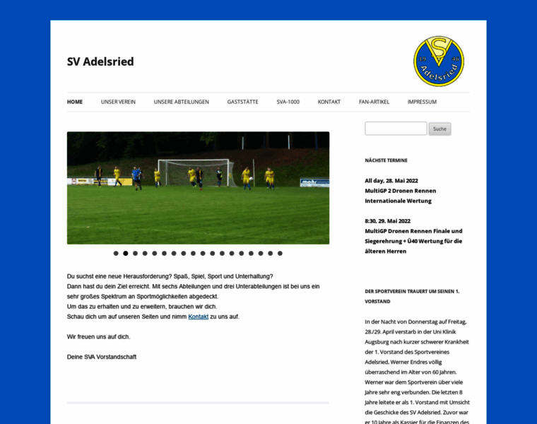 Sportverein-adelsried.de thumbnail