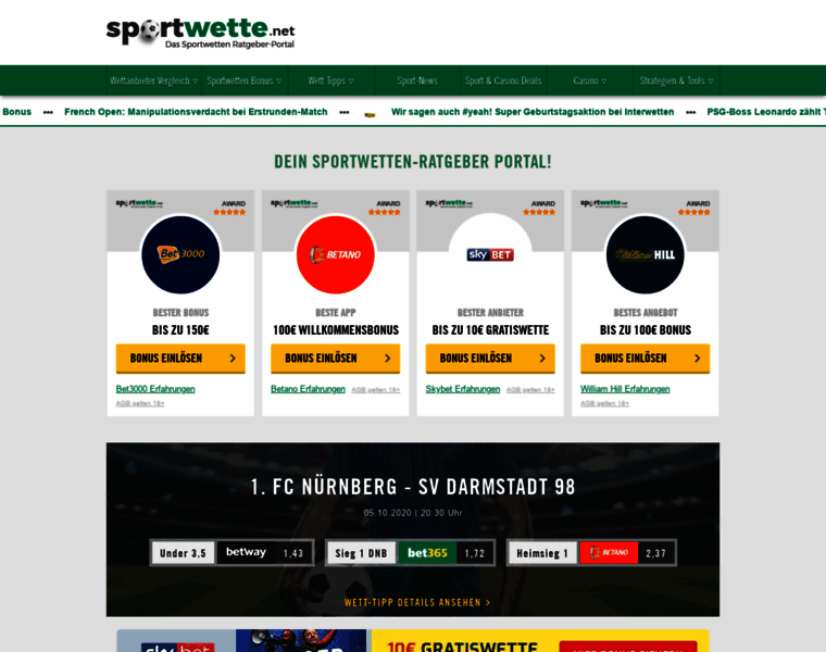 Sportwette.net thumbnail