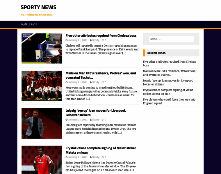 Sporty.com.ng thumbnail