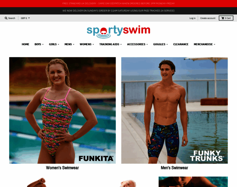Sportyswim.co.uk thumbnail