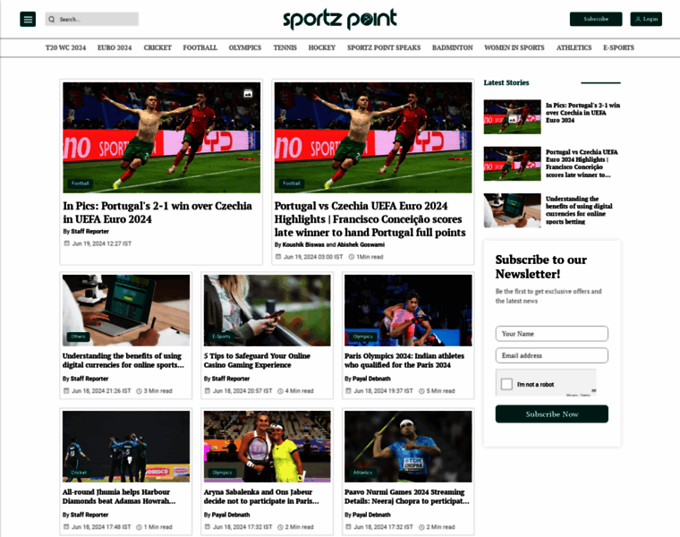 Sportzpoint.com thumbnail