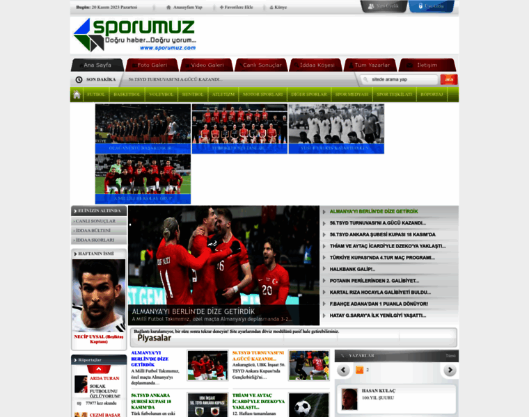 Sporumuz.com thumbnail
