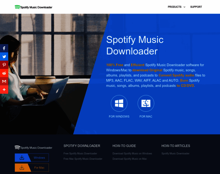 Spotify-music-downloader.com thumbnail