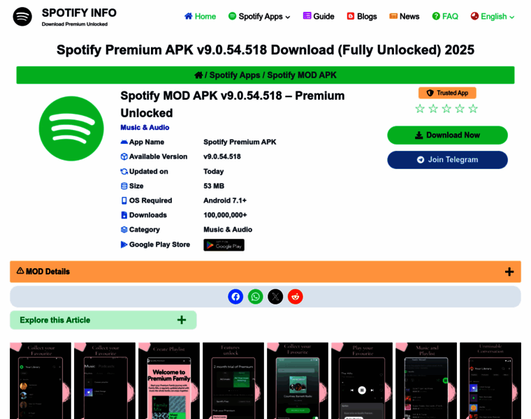 Spotifyinfo.net thumbnail Spotifyinfo.net thumbnail