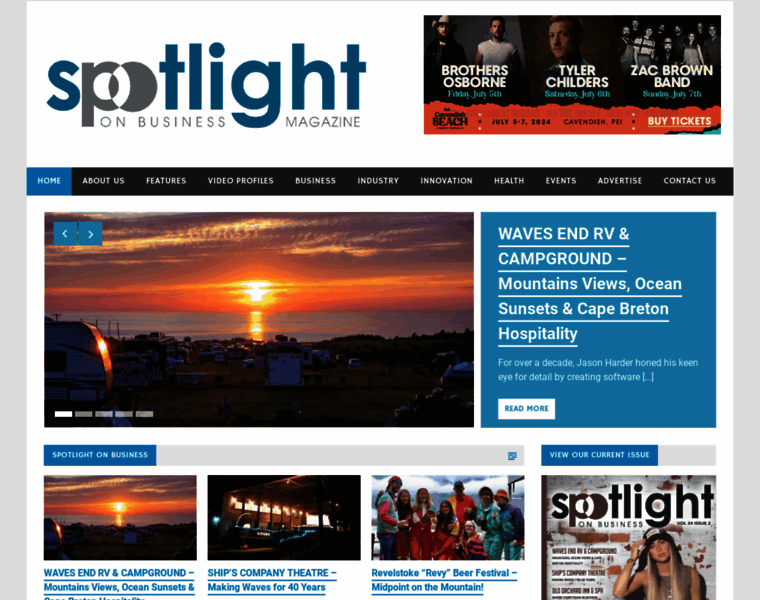 Spotlightonbusinessmagazine.com thumbnail