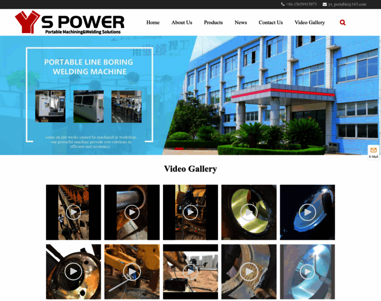 Spower-portablelineboring.com thumbnail