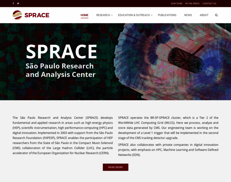 Sprace.org.br thumbnail